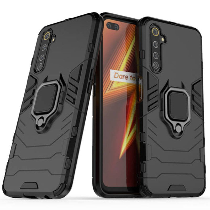 Realme 6 Pro Back Cover (Hybrid Armor)