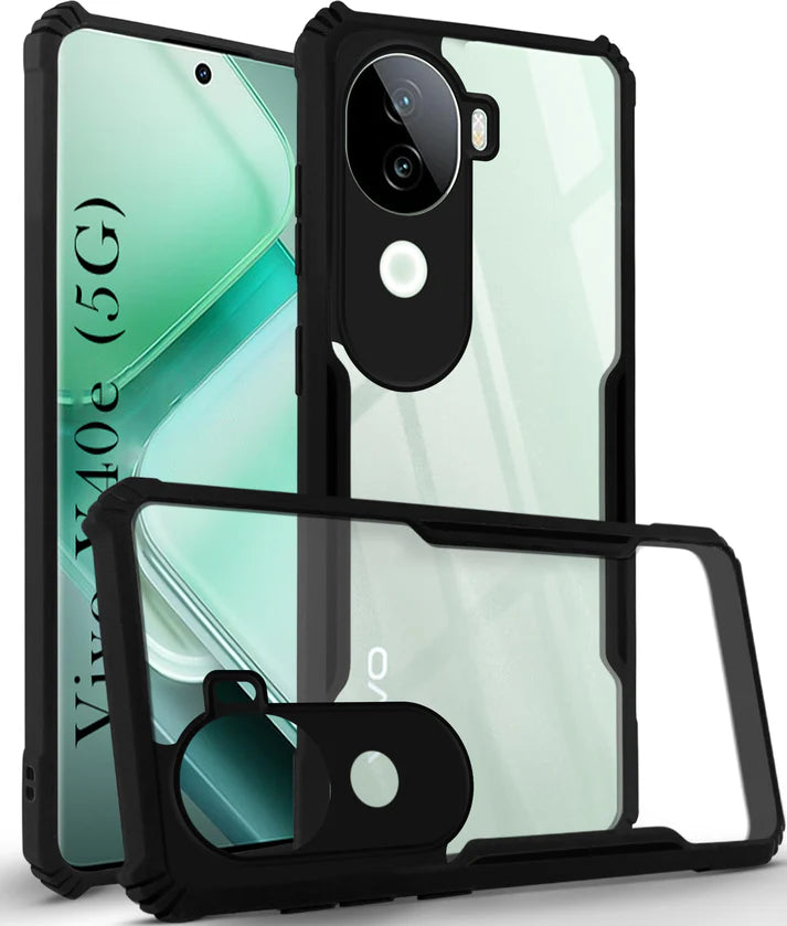 Vivo V40e 5G Back Cover (Silicone Border)