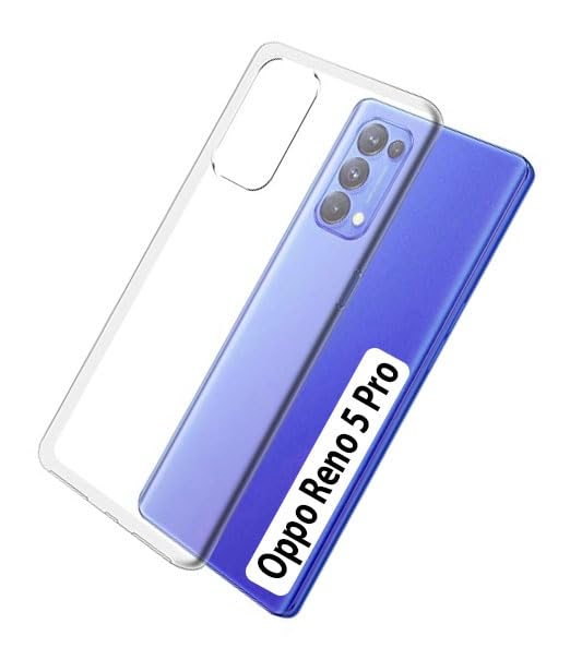 Oppo Reno5 Pro 5G Back Cover (Transparent)