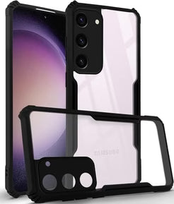 Samsung S23 Back Cover (Silicone Border)