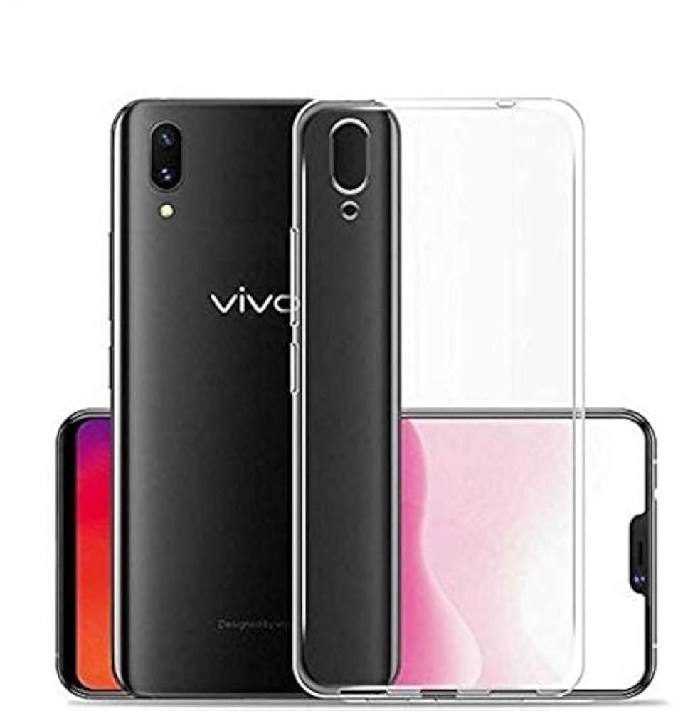 Vivo V11 Back Cover (Transparent)