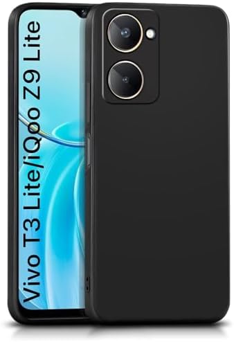 Matte Finish Silicone Cover For iQOO Z9 Lite 5G