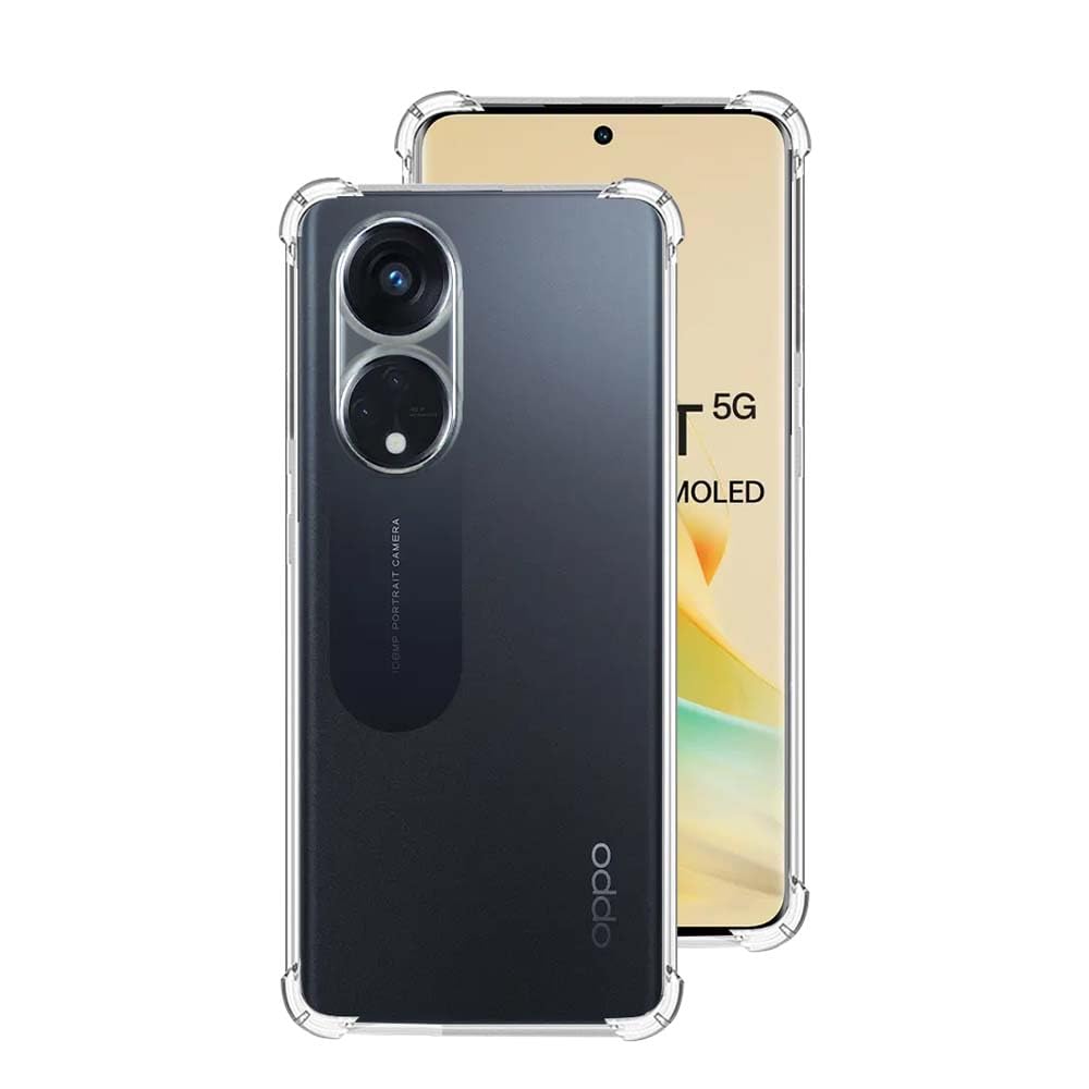 Oppo Reno8 T 5G Back Cover (Transparent)
