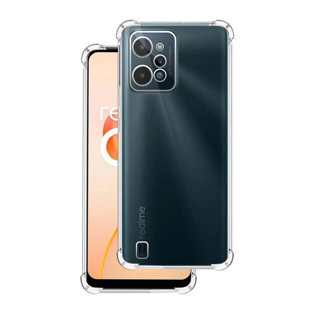 Realme C31 Back Cover (Transparent)