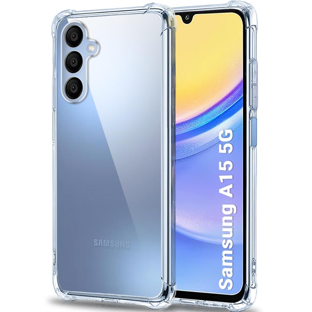 Samsung A25 5G Back Cover (Transparent)