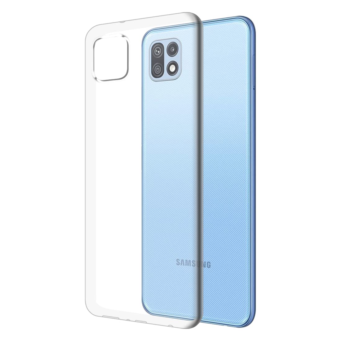 Samsung F42 5G Back Cover (Transparent)
