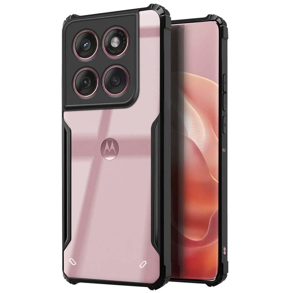 Motorola Edge 60 Fusion 5G Back Cover (Silicone Border)