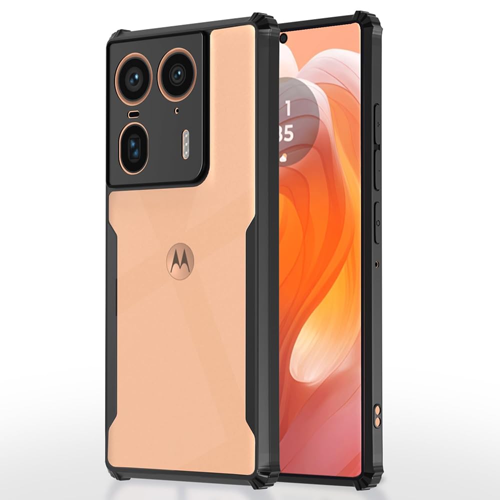 Motorola Edge 50 ultra 5G Back Cover (Silicone Border)