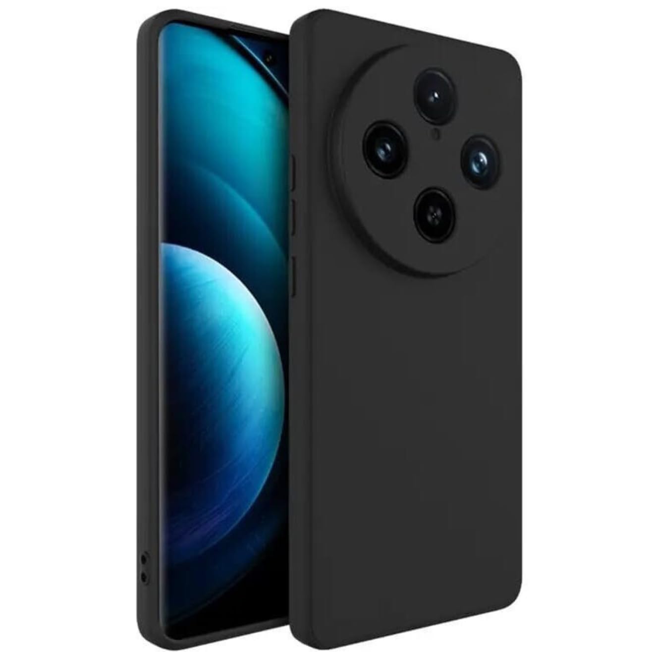 Matte Finish Silicone Cover For Oppo F27 Pro 5G / Oppo F27 Pro Plus 5G