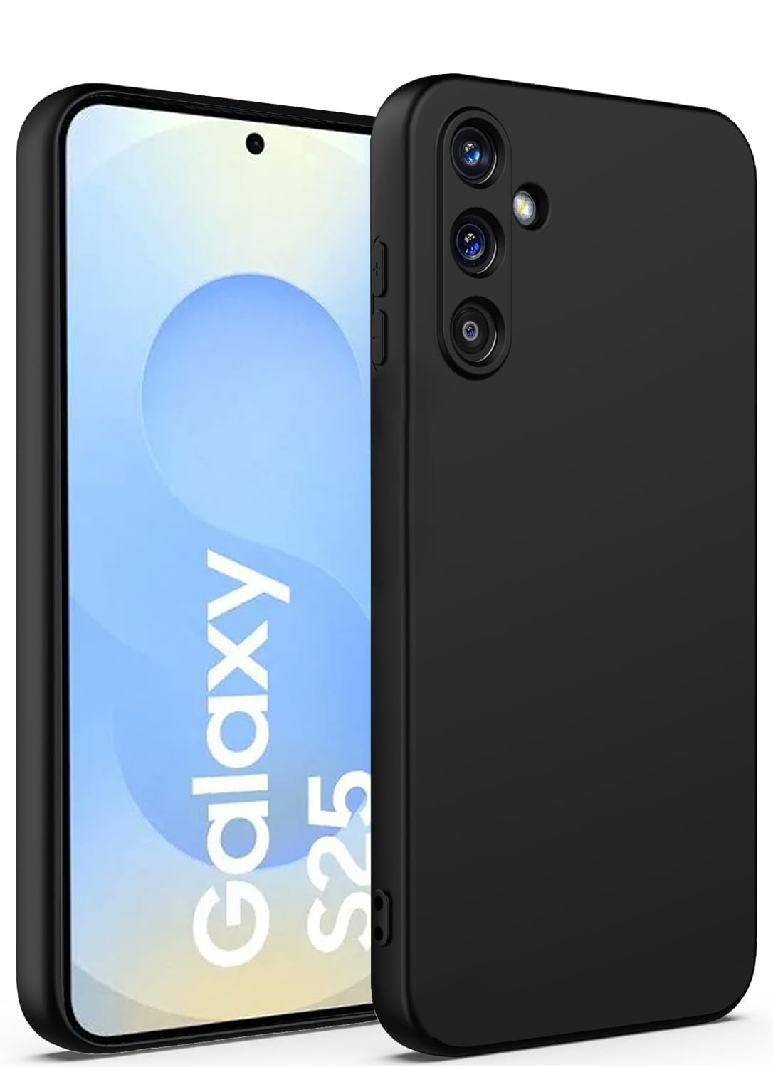 Matte Finish Silicone Cover For Samsung S25 5G