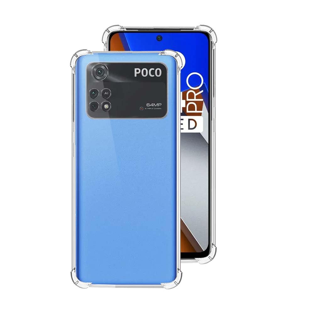 Poco M4 Pro 4G Back Cover (Transparent)