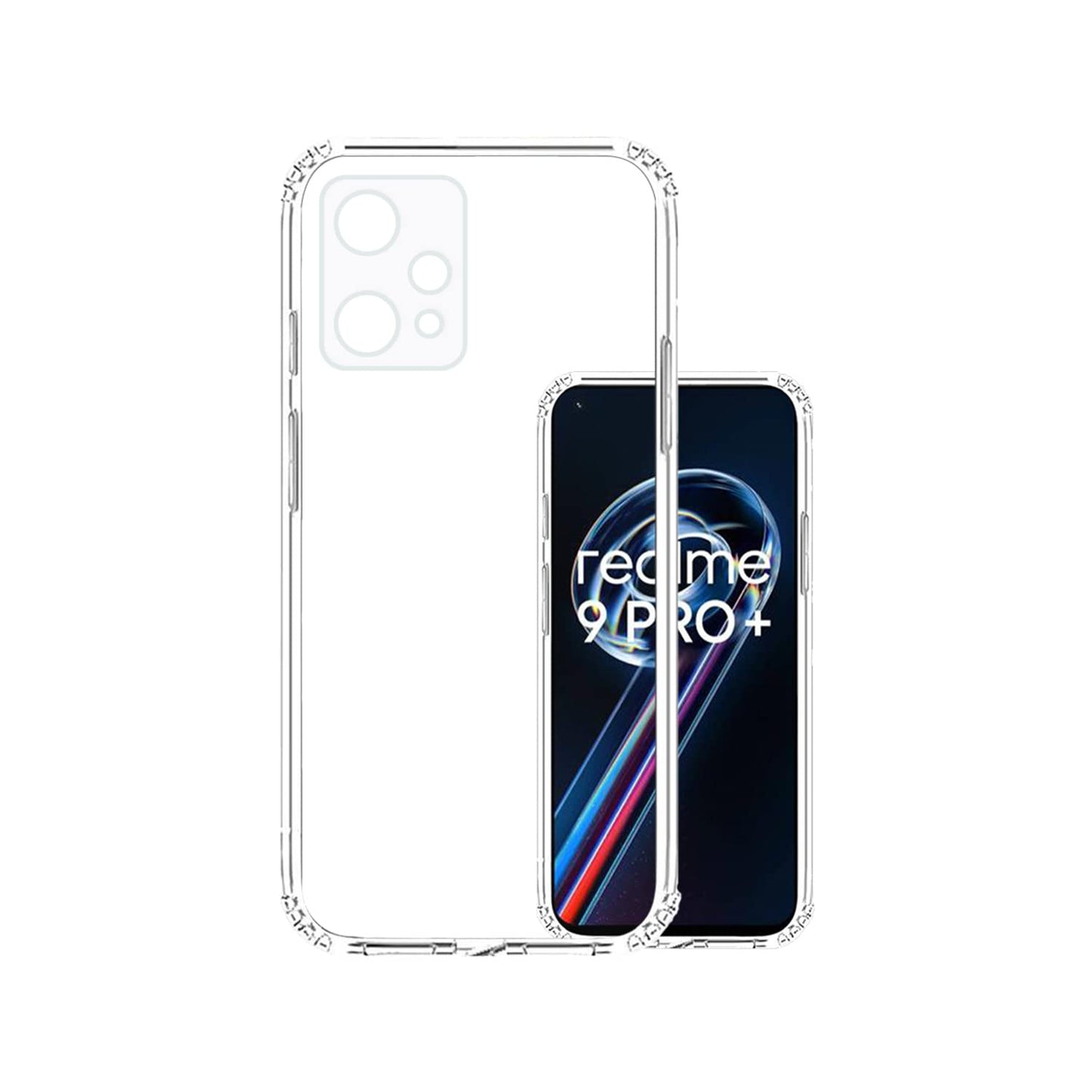 Realme 9 Pro+ 5G Back Cover (Transparent)