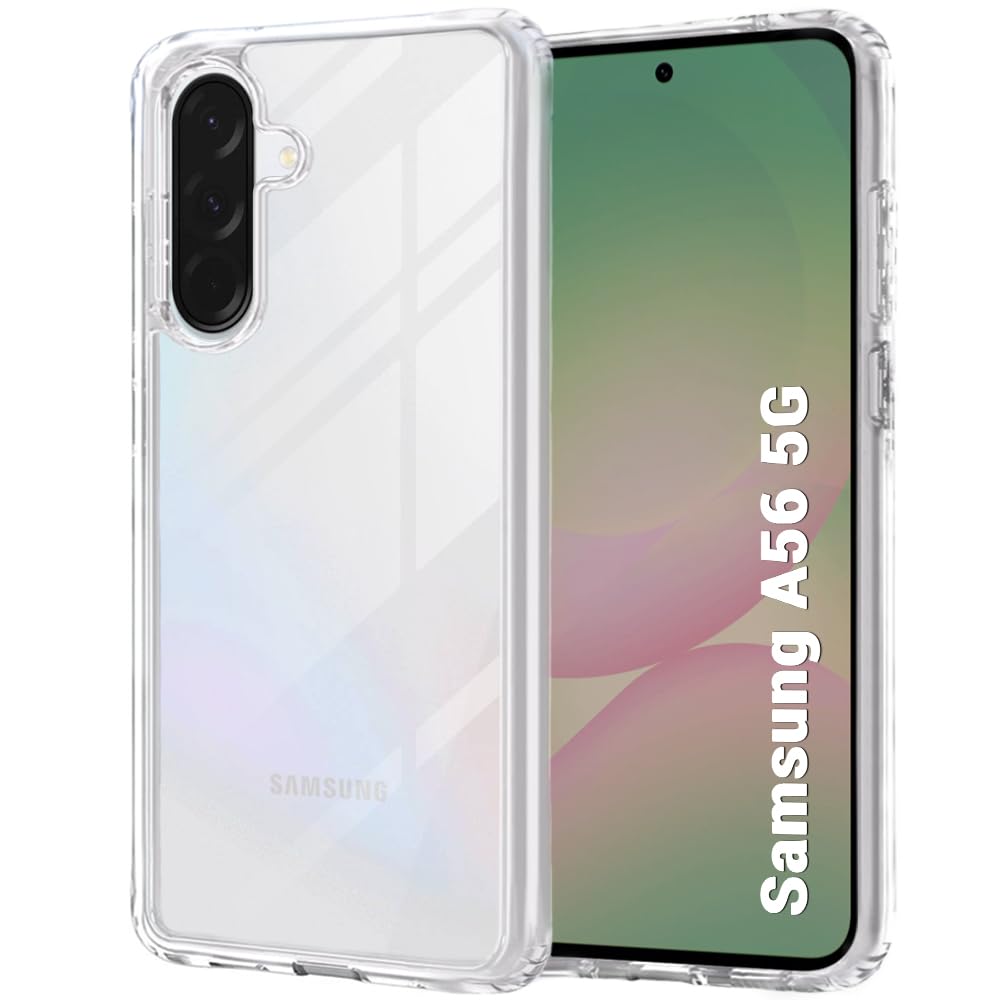 Samsung A56 Back Cover (Transparent)