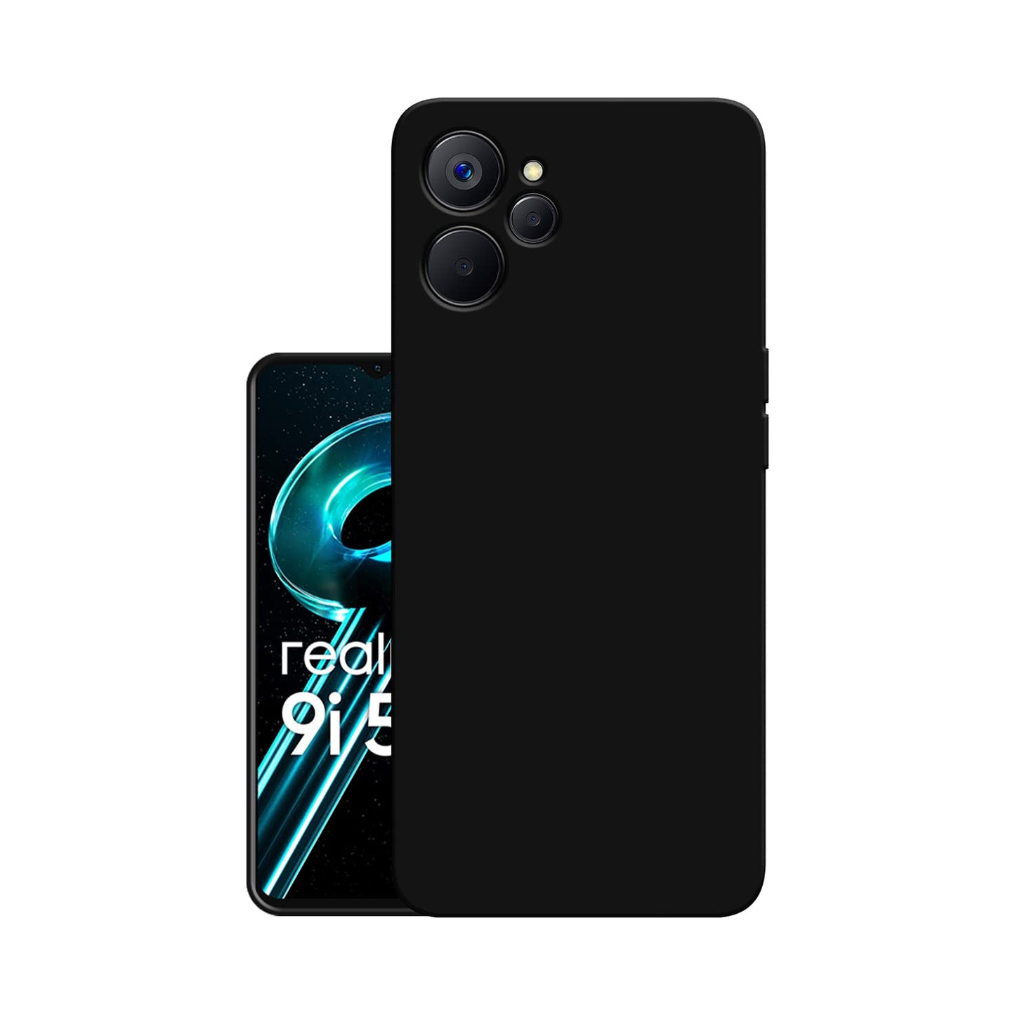 Matte Finish Silicone Cover For Realme 9i 5G