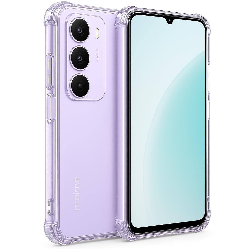Realme 14x 5G Back Cover (Transparent)