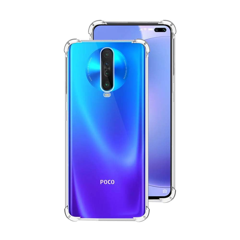 POCO X2 Back Cover (Transparent)