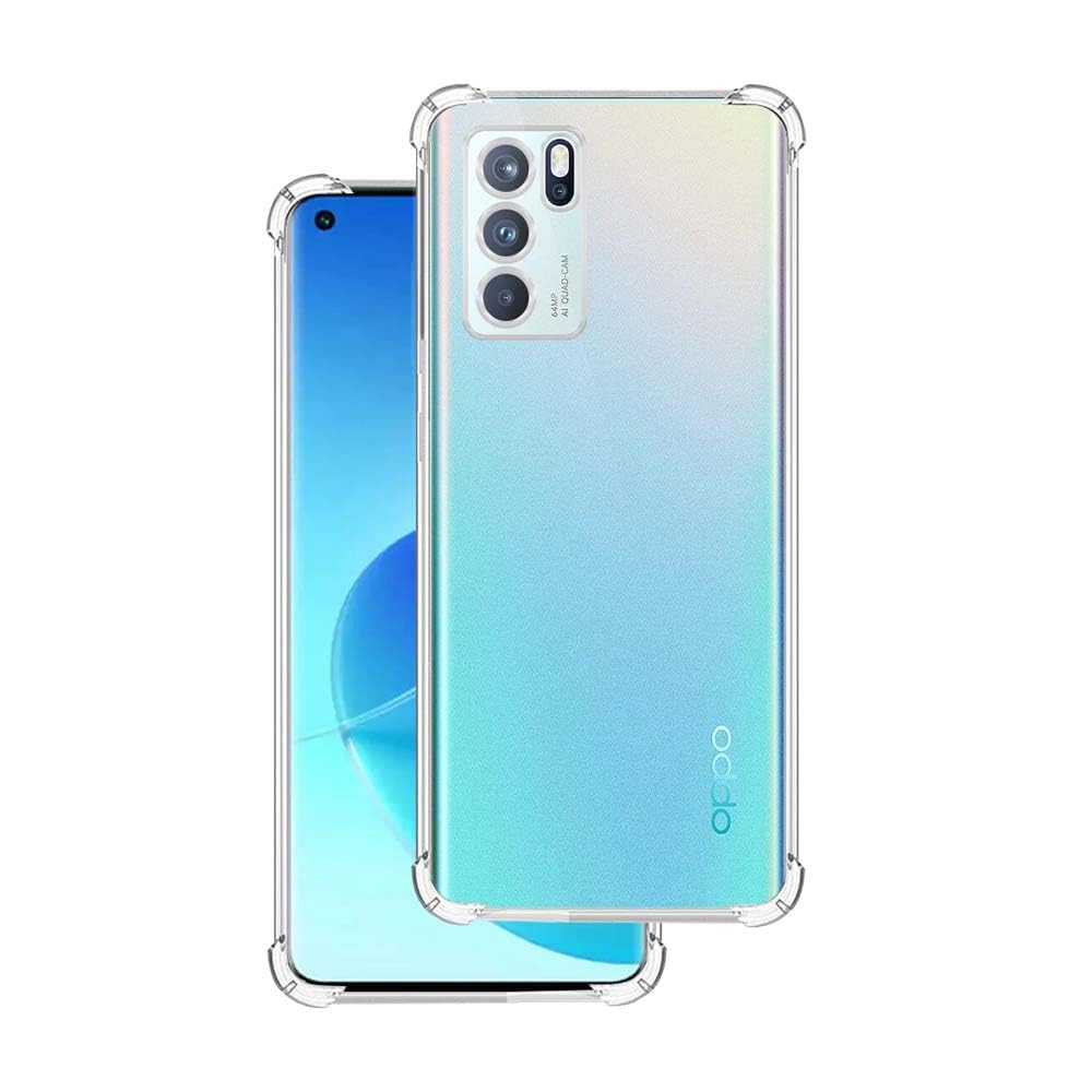 Oppo Reno6 Pro 5G Back Cover (Transparent)