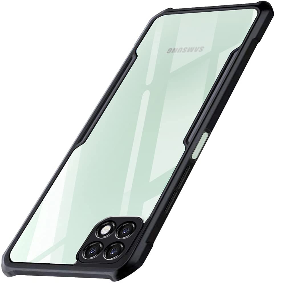 Samsung F42 5G Back Cover (Silicone Border)
