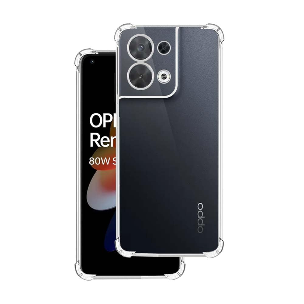 Oppo Reno8 5G Back Cover (Transparent)