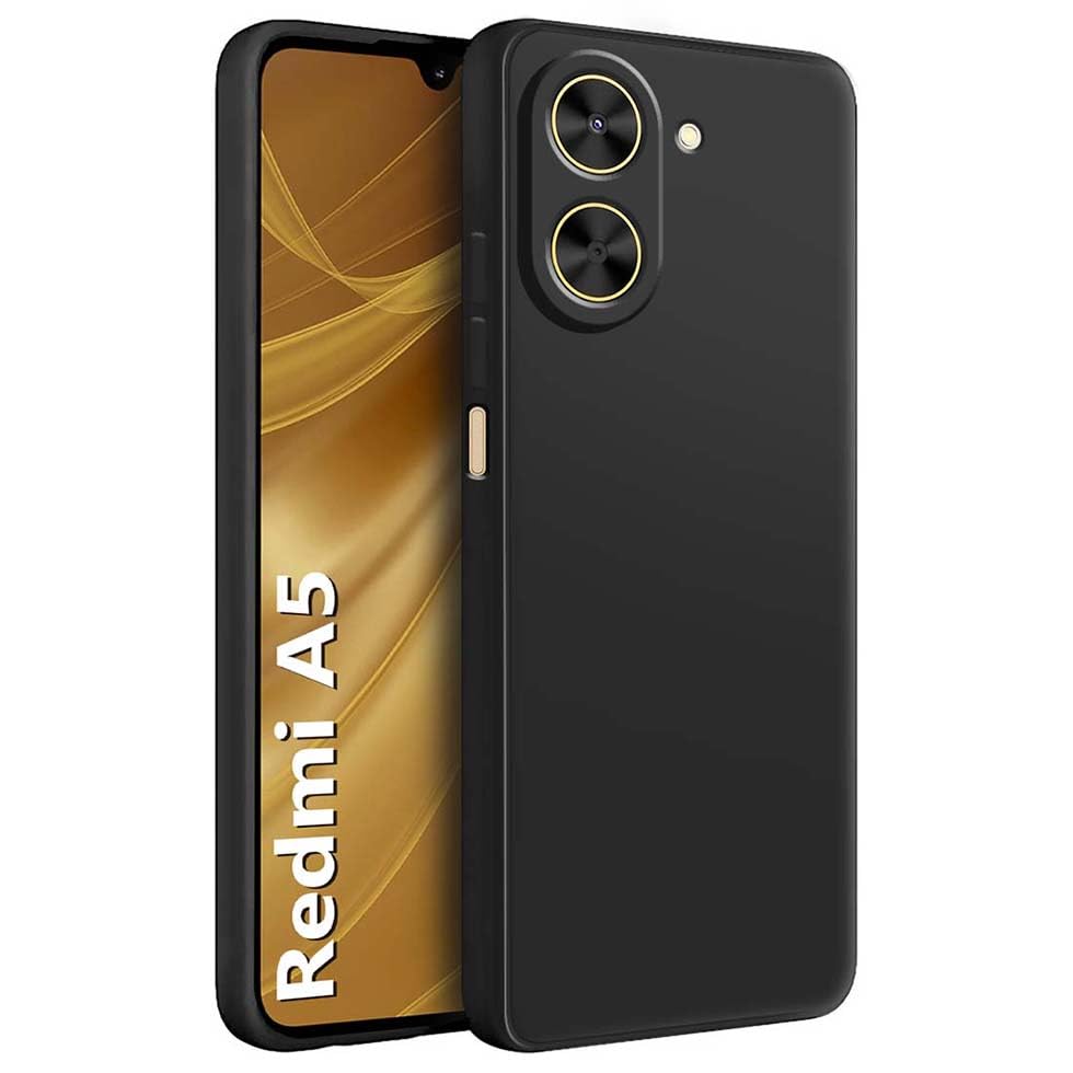 Matte Finish Silicone Cover For Redmi A5 4G