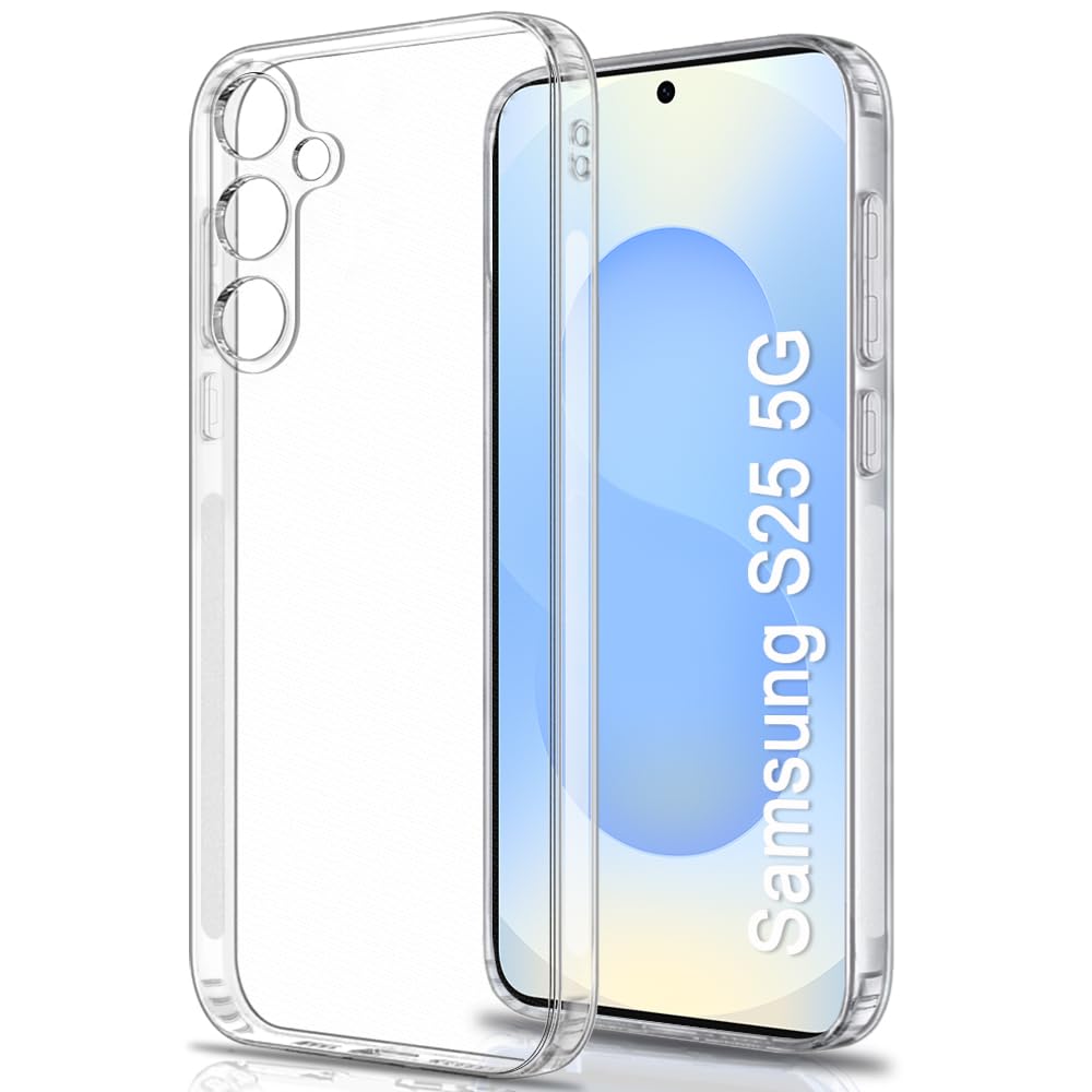 Samsung S25 5G Back Cover (Transparent)