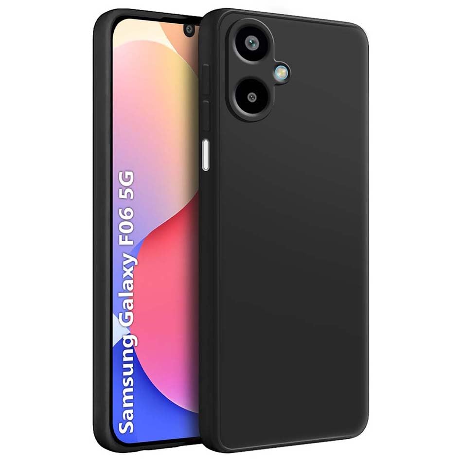 Matte Finish Silicone Cover for Samsung F06 5G
