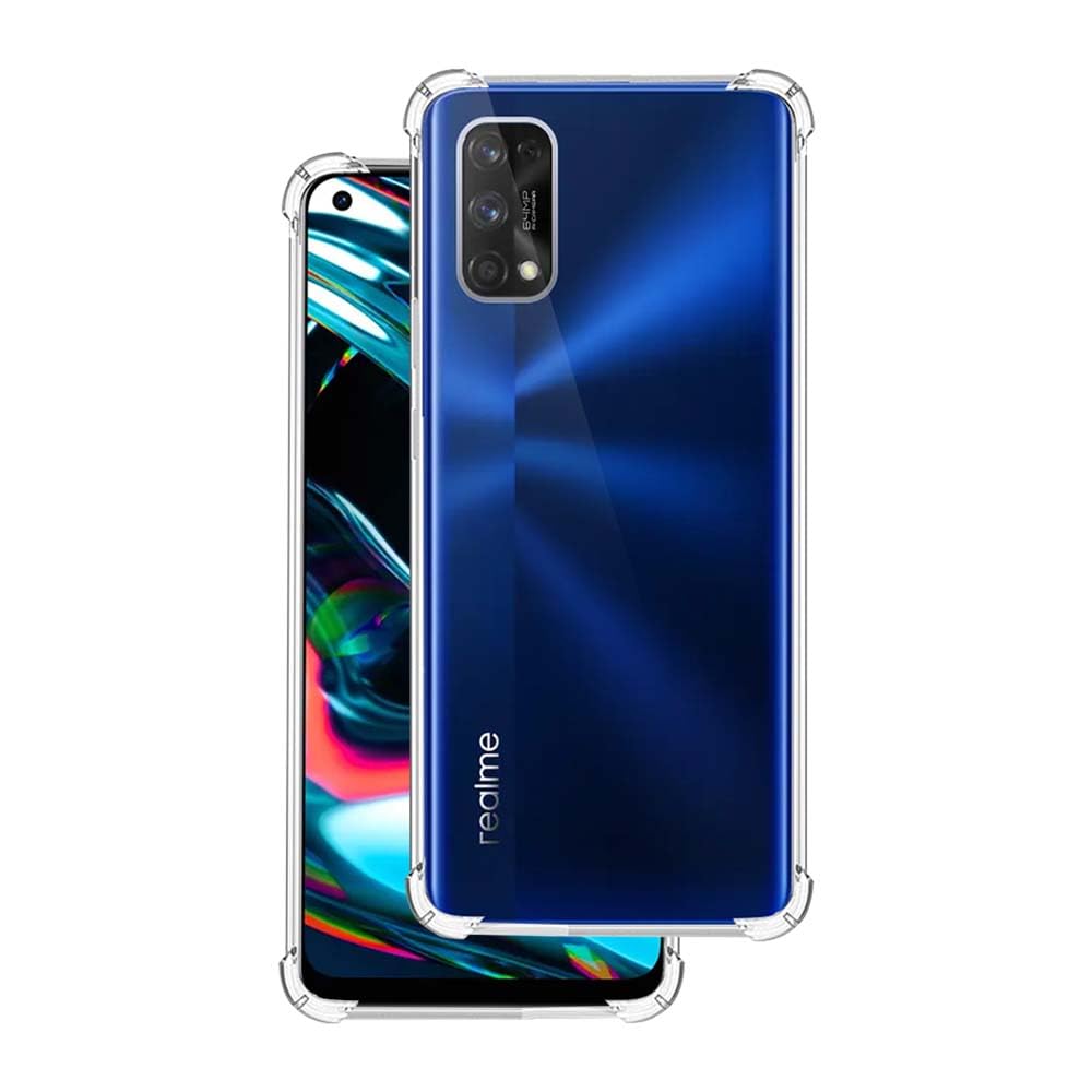 Realme 7 Pro Back Cover (Transparent)