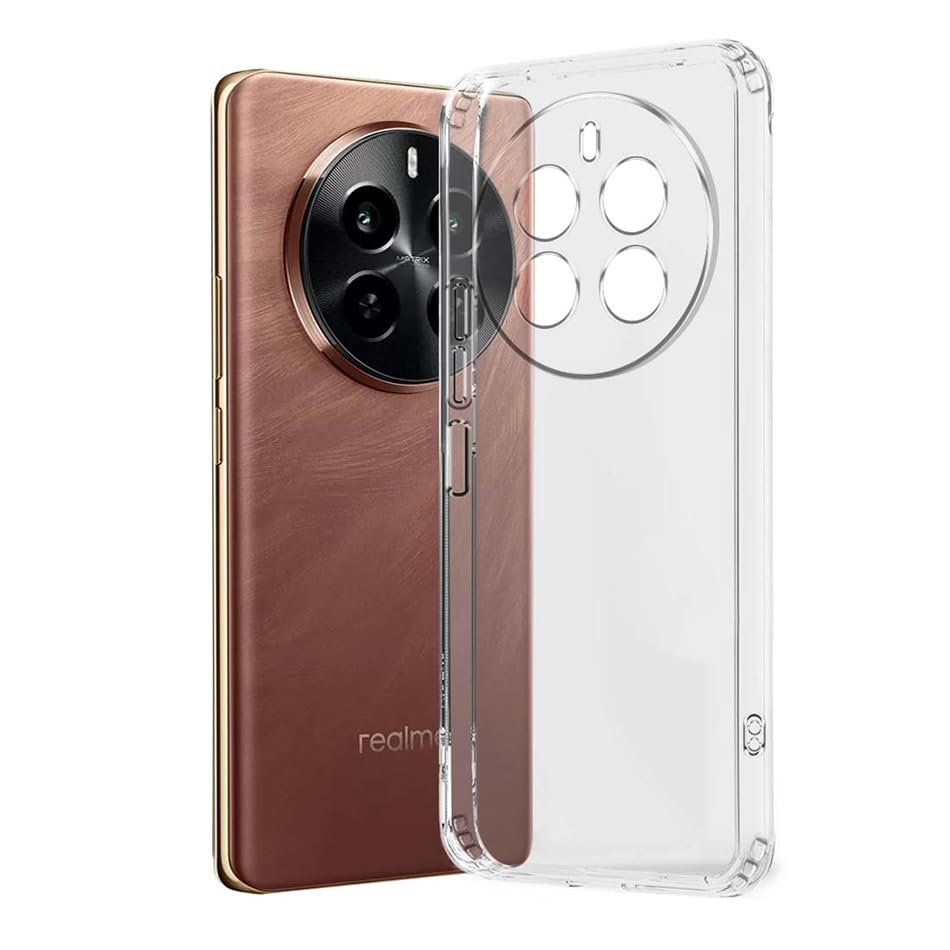 Realme P1 Pro 5G Back Cover (Transparent)