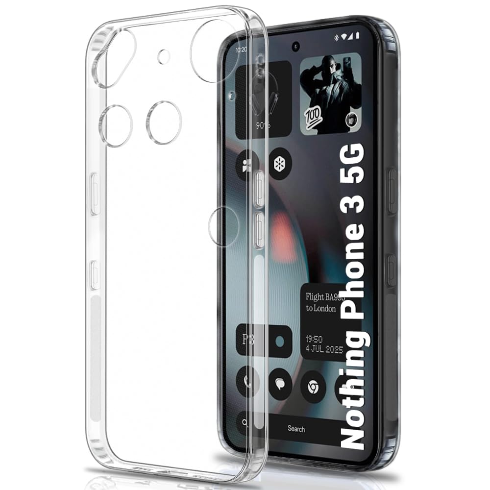Nothing Phone 3 Back Cover (Transparent)