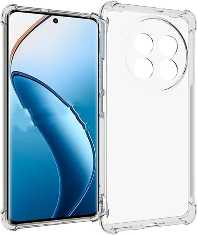 Realme 12x 5G Back Cover (Transparent)