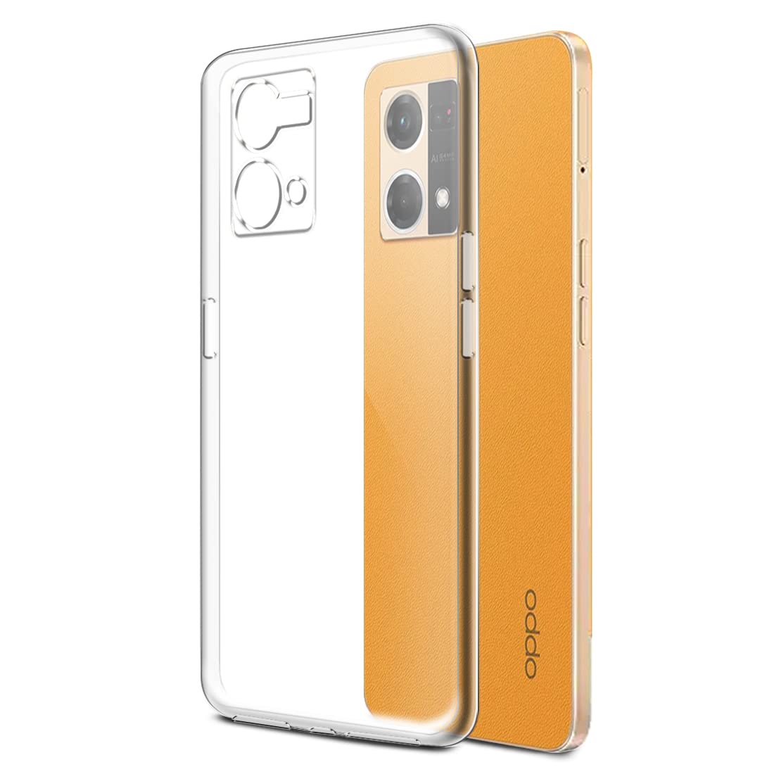 Oppo F21 Pro 4G Back Cover (Transparent)