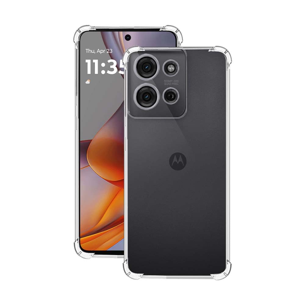Motorola G75 5G Back Cover (Transparent)
