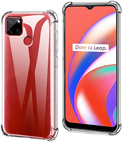 Realme C12/Narzo 20 Back Cover (Transparent)