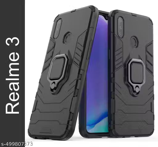 Realme 3 Pro Back Cover (Hybrid Armor)