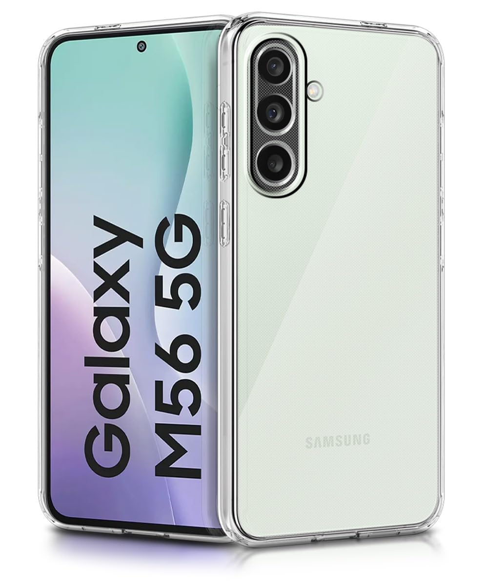 Samsung M56 5G Back Cover (Transparent)