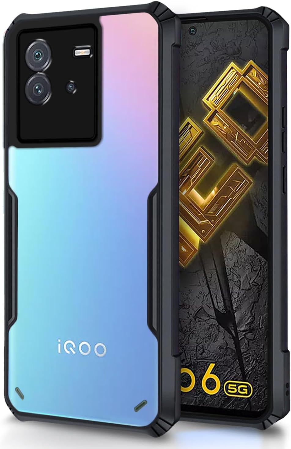 IQOO Neo 6 5G Back Cover (Silicone Border)
