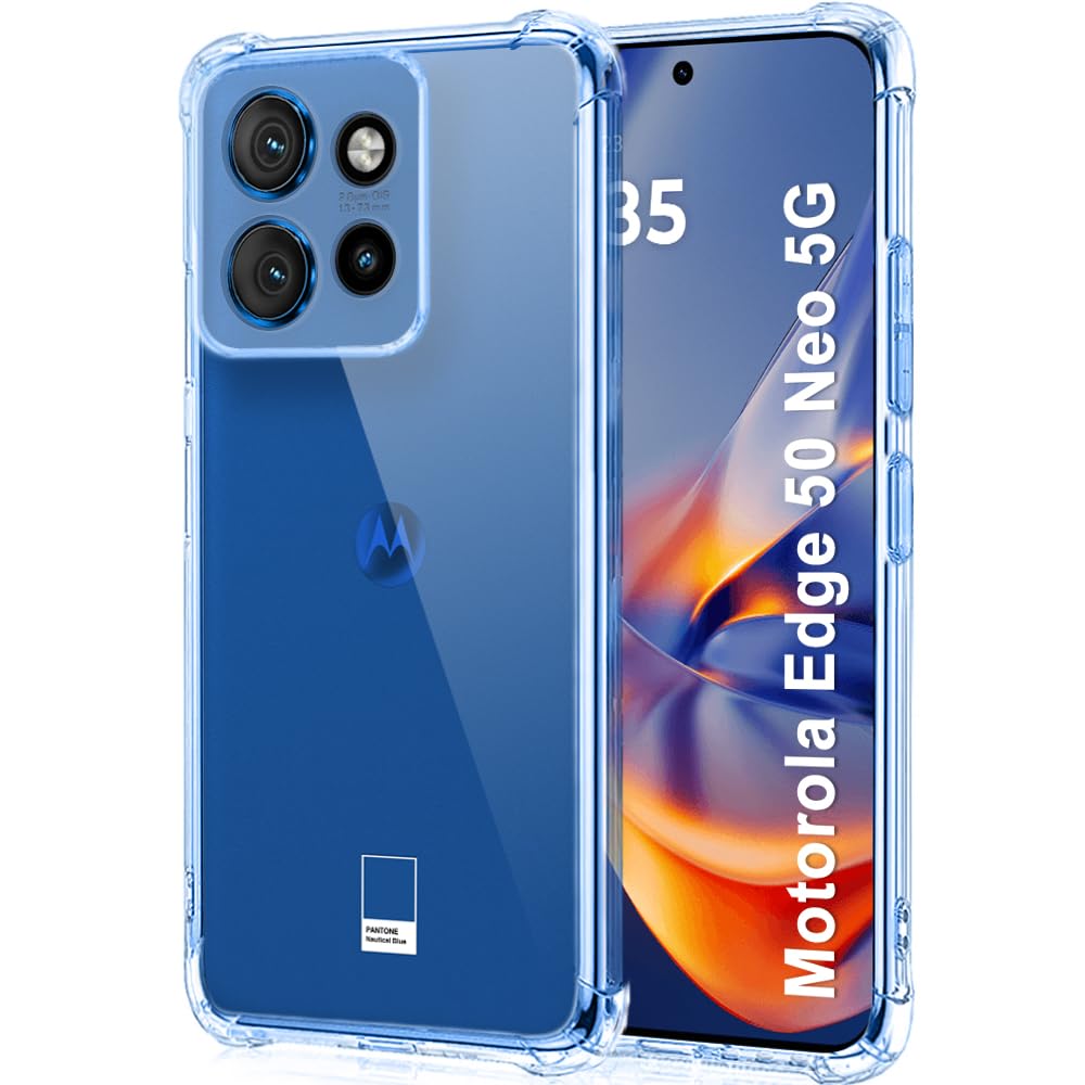 Motorola Moto Edge 50 Neo 5G Back Cover (Transparent)