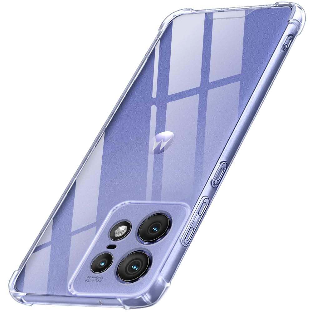 Motorola Edge 50 Pro 5G Back Cover (Transparent)