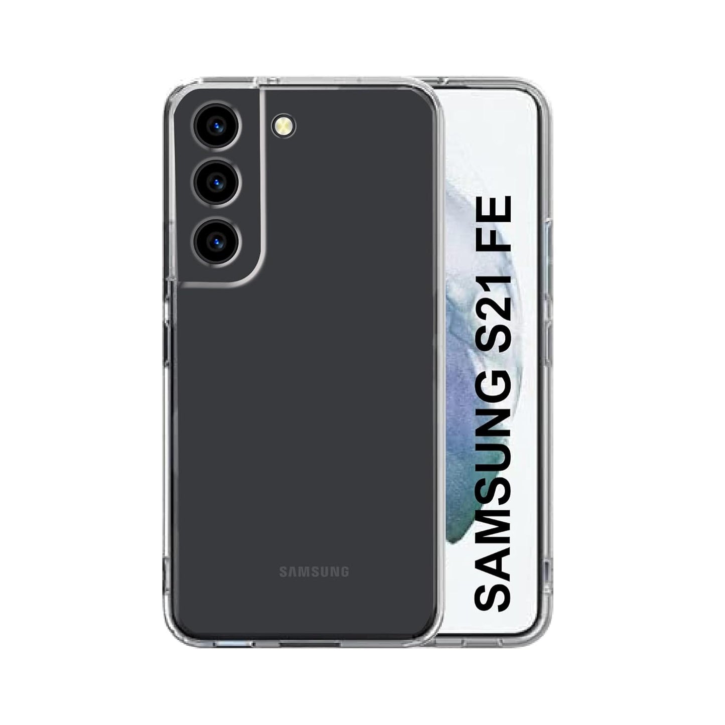 Samsung S21 FE 5G Back Cover (Transparent)