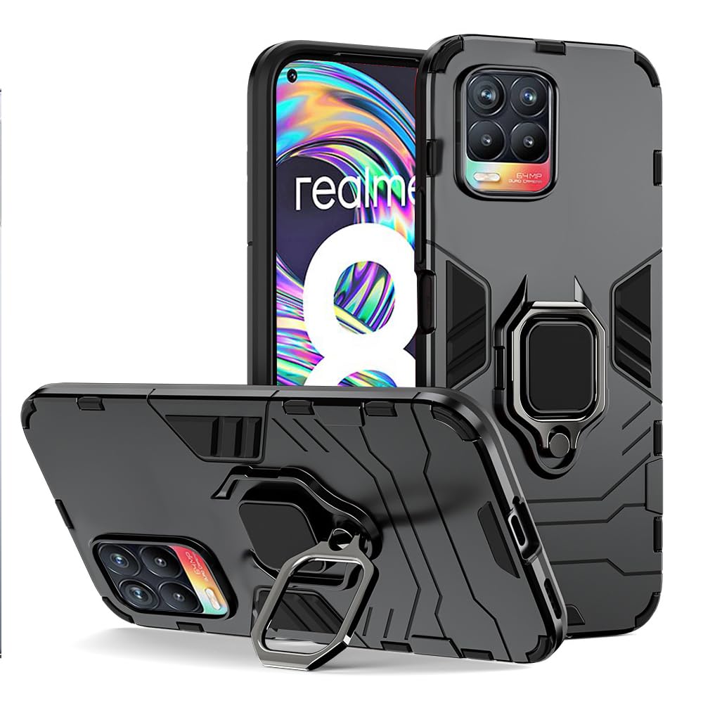 Realme 8 5G/8s 5G Back Cover (Hybrid Armor)