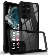Samsung S22 Ultra Back Cover (Silicone Border)
