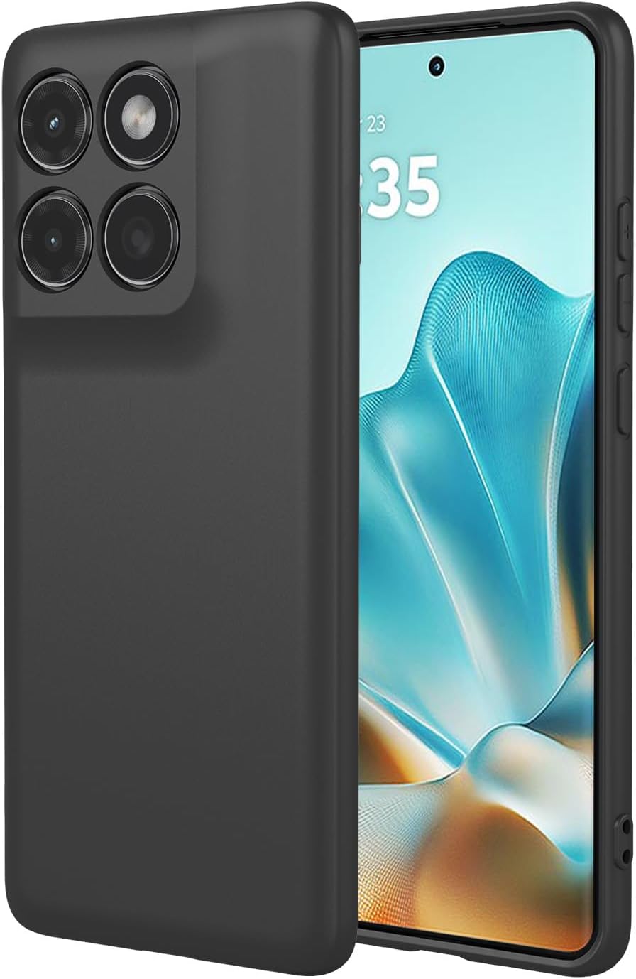 Matte Finish Silicone Cover For Motorola Edge 60 Fusion 5G