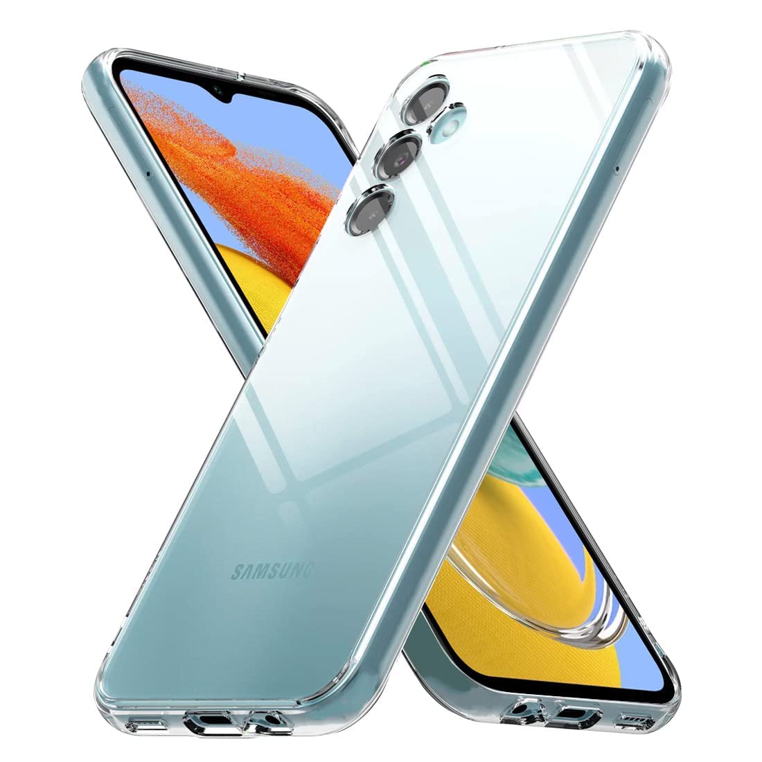 Samsung M14 5G Back Cover (Transparent)
