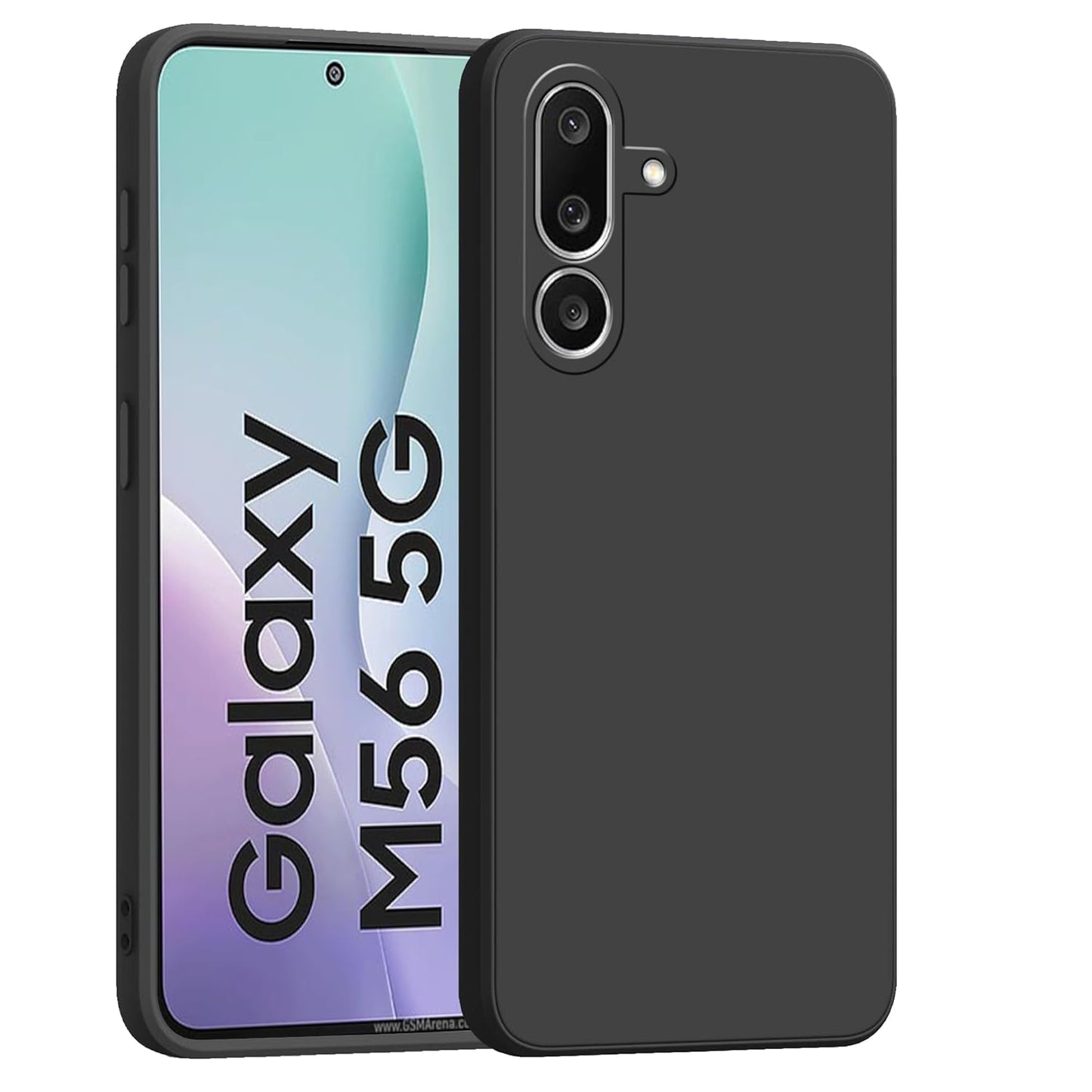 Matte Finish Silicone Cover for Samsung M56 5G