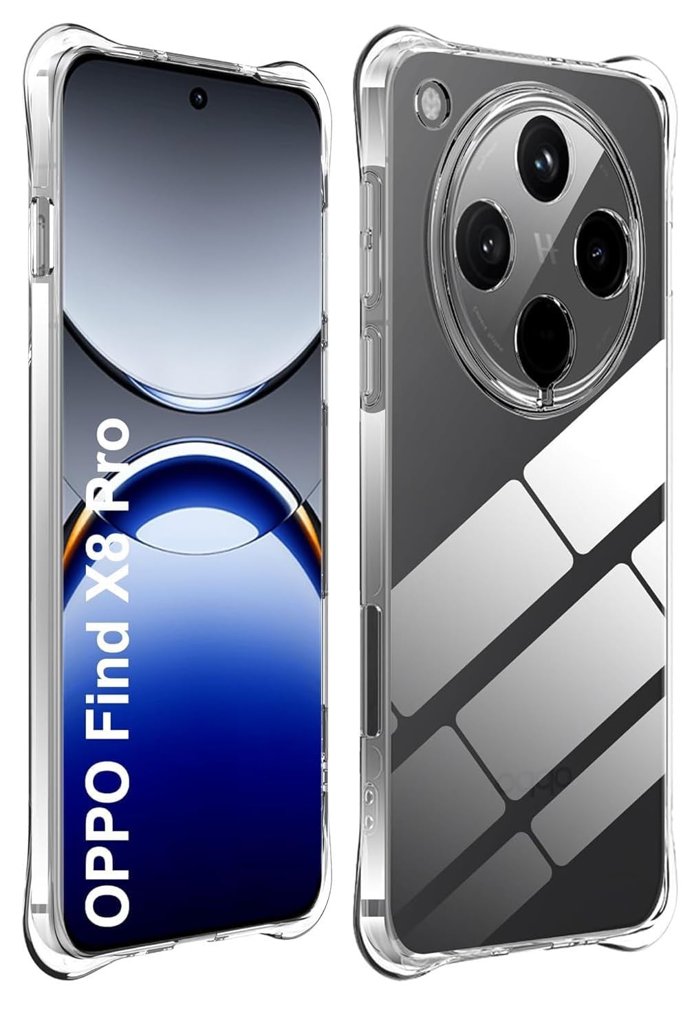 Oppo Find X8 Pro 5G Back Cover (Transparent)