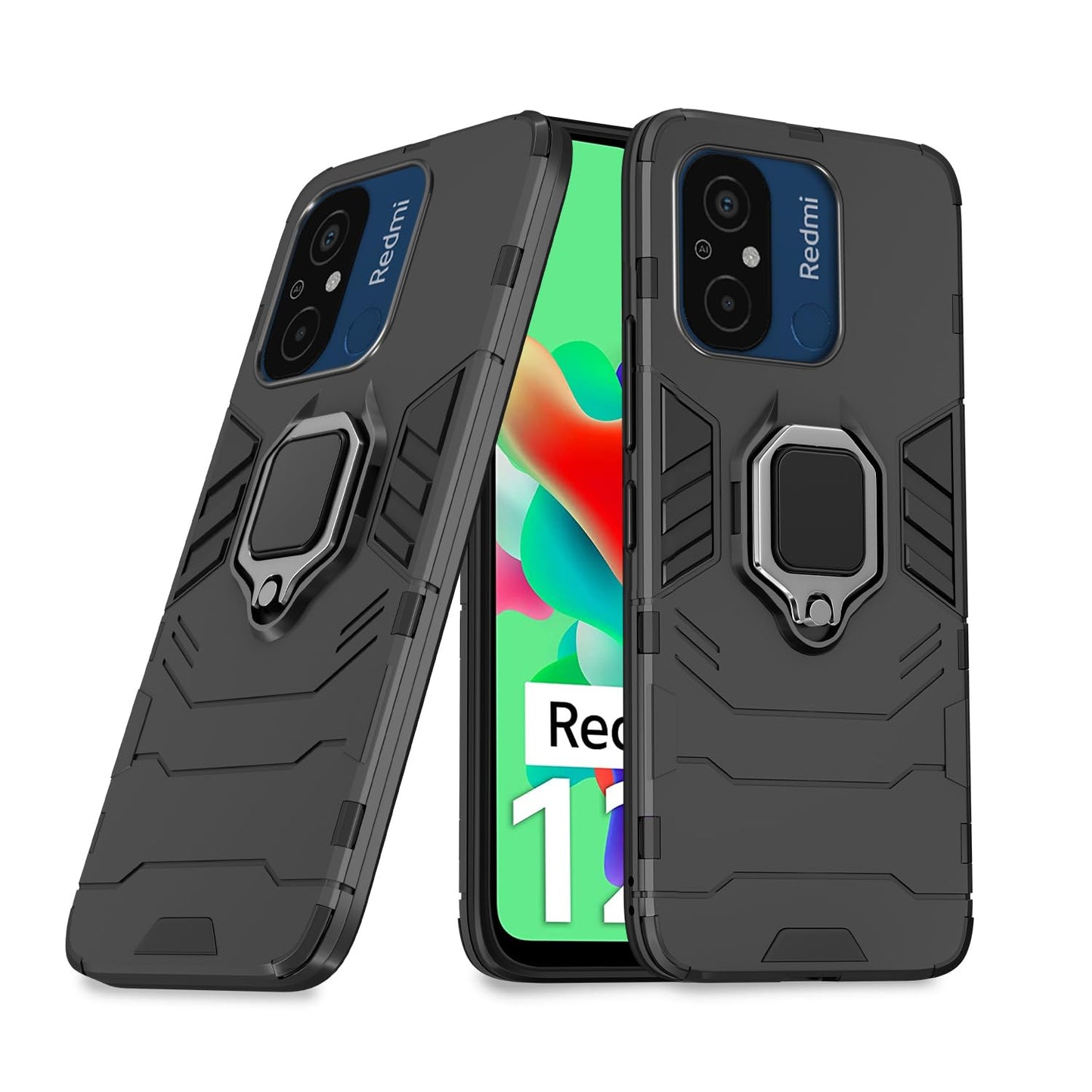 POCO C55 Back Cover (Hybrid Armor)