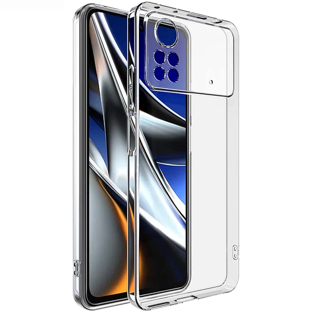 POCO X4 Pro Back Cover (Transparent)