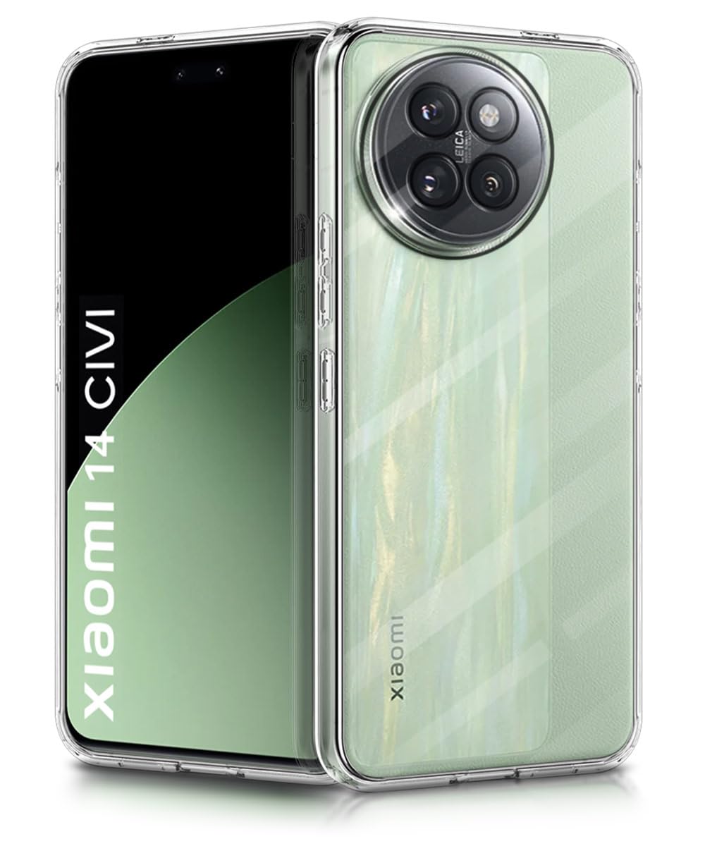 Xiaomi 14 CIVI 5G Back Cover (Transparent)