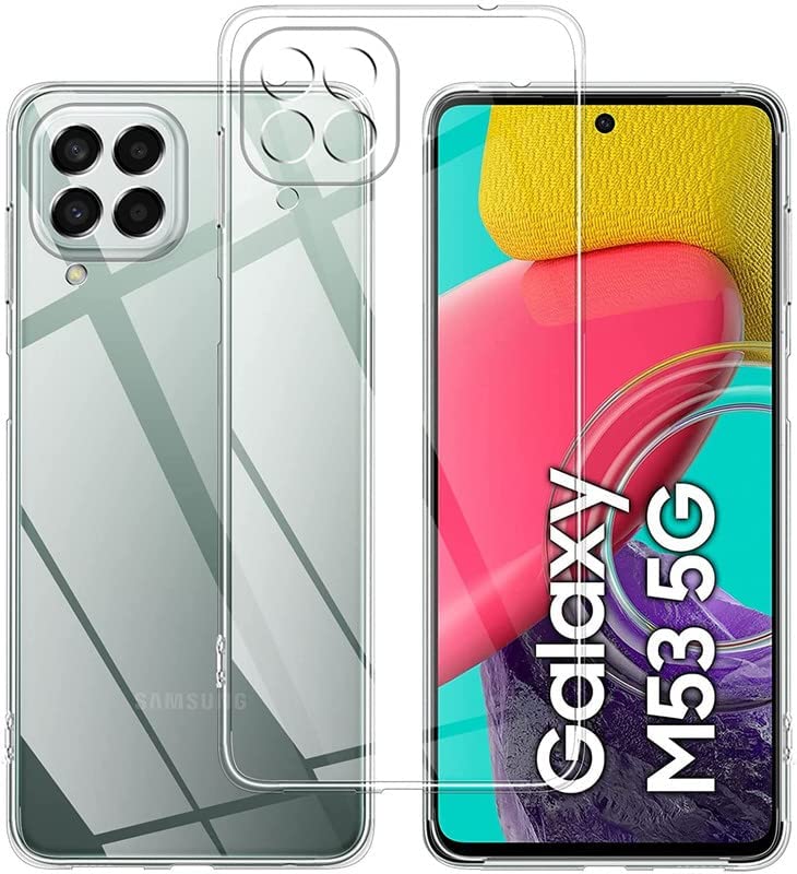Samsung M53 5G Back Cover (Transparent)