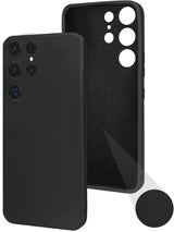 Matte Finish Silicone Cover For Samsung S23 Ultra